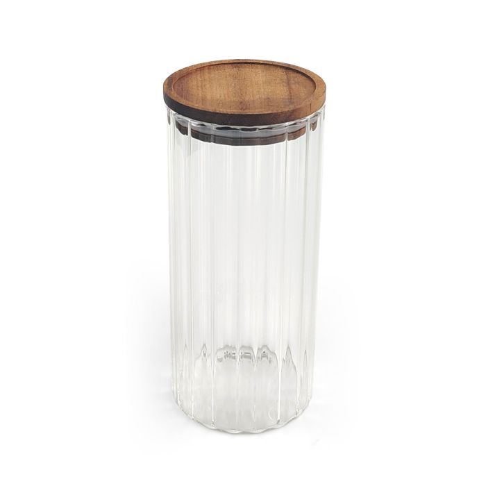 Inde - Tarro Boro.Ottico T/Acacia Red.1050 La Mediterran - 1050 ml - 9.2 x 9.2 x 20.7 cm (12 Unidades)