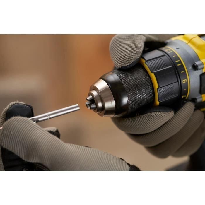 Stanley Fatmax V20 SFMCD720D2K-QW Taladro Atornillador Brushless Litio 80 Nm 18V con 2 Baterías 2Ah 5 Stanley Fatmax V20 SFMCD720D2K-QW Taladro Atornillador Brushless Litio 80 Nm 18V con 2 Baterías 2Ah 5