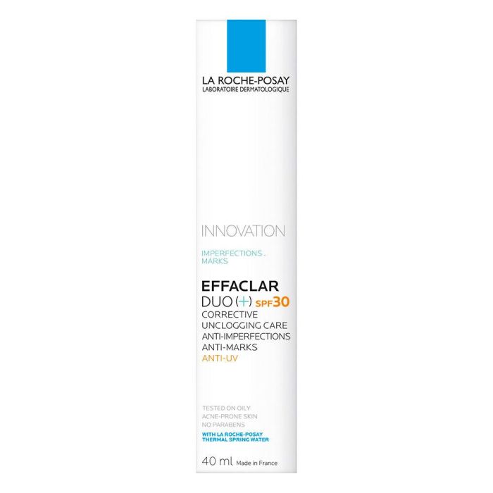 La Roche Posay EFFACLAR DUO(+) SPF30 Tratamiento Anti-Imperfecciones Acné Marcas 40 ml 1 La Roche Posay EFFACLAR DUO(+) SPF30 Tratamiento Anti-Imperfecciones Acné Marcas 40 ml 1