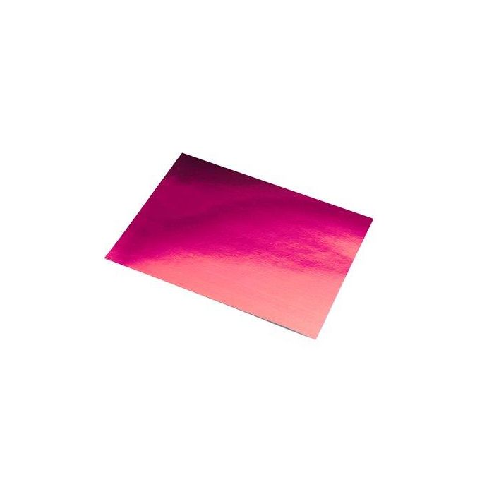 Cartulina Metalizada 50X65 Cm Sadipal 225G Fucsia Paquete De 10