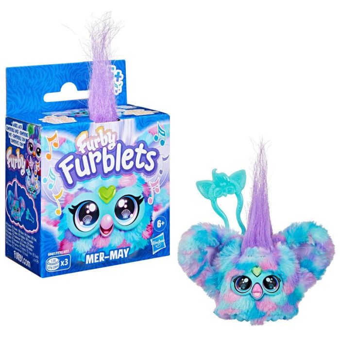 Hasbro HASG04015X2 Furby Furblets Mer-May Mini Peluche Electrónico 1 Hasbro HASG04015X2 Furby Furblets Mer-May Mini Peluche Electrónico 1