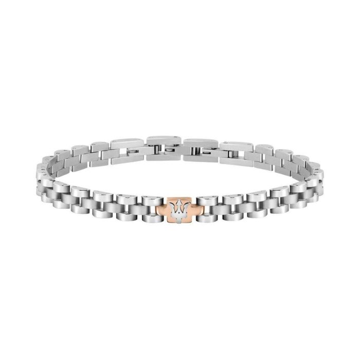 Pulsera Hombre Maserati ICONIC Acero Inoxidable Plateado Pulsera Hombre Maserati ICONIC Acero Inoxidable Plateado