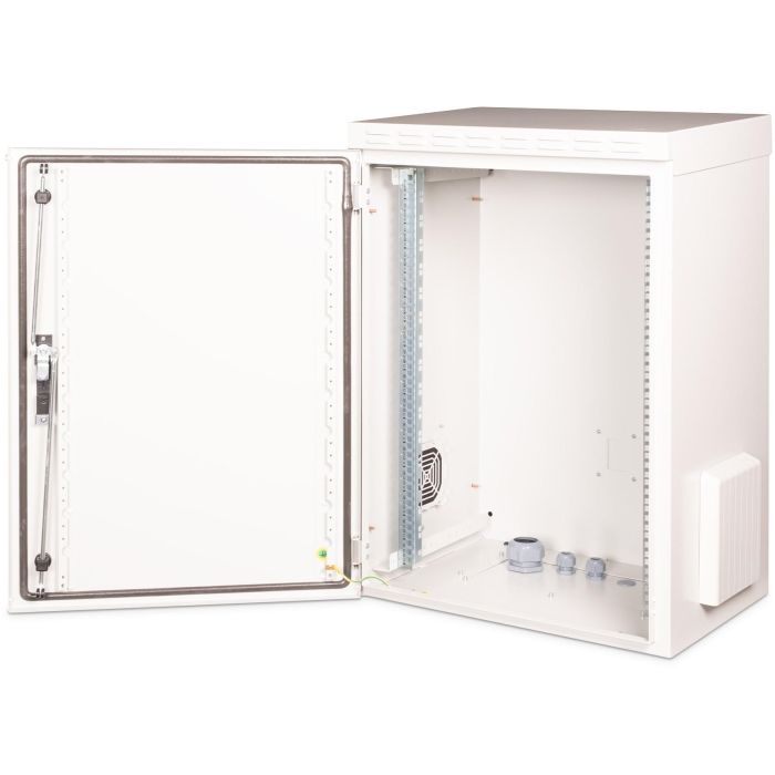 Digitus Armario de pared exterior IP55, 19" 16HE, 600x450x450 mm, color Gris (RAL 7035) 4 Digitus Armario de pared exterior IP55, 19" 16HE, 600x450x450 mm, color Gris (RAL 7035) 4