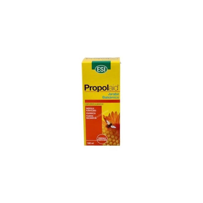 TREPATDIET-ESI Propolaid Própolis Balsam Jarabe 180ml para Vías Respiratorias y Garganta con Miel, Tomillo y Pino