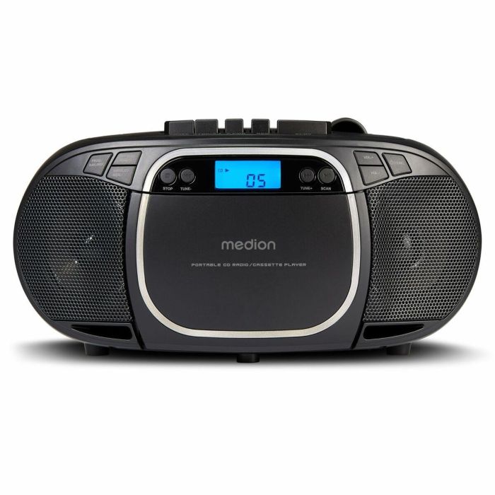 Medion MED4061275196481 Radio CD Portátil FM, 2x2.2W RMS, Color Negro 13 Medion MED4061275196481 Radio CD Portátil FM, 2x2.2W RMS, Color Negro 13