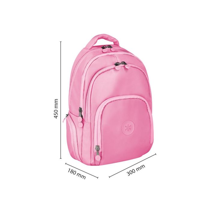 Mochila Antartik Multibolsillo 19 L Compartimento Para Portatil Y Tablet Color Rosa 450 X 160 X 300 mm 1