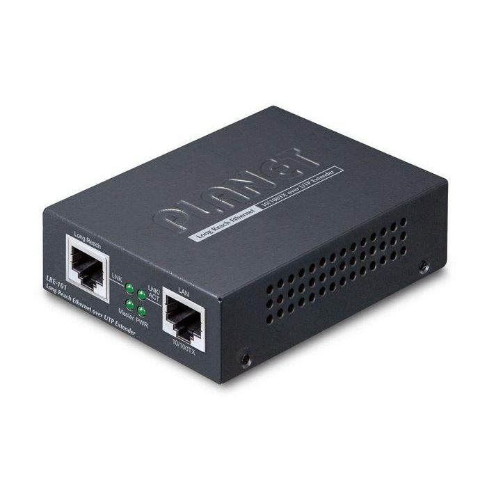 Planet LRE-101 Extensor Ethernet de Largo Alcance UTP 10/100TX - 1 Puerto RJ45 - Hasta 1.2km sobre cable telefónico o Cat.5E Planet LRE-101 Extensor Ethernet de Largo Alcance UTP 10/100TX - 1 Puerto RJ45 - Hasta 1.2km sobre cable telefónico o Cat.5E