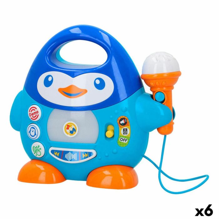 Micrófono Karaoke Winfun Pingüino 6 Unidades 0 Micrófono Karaoke Winfun Pingüino 6 Unidades 0