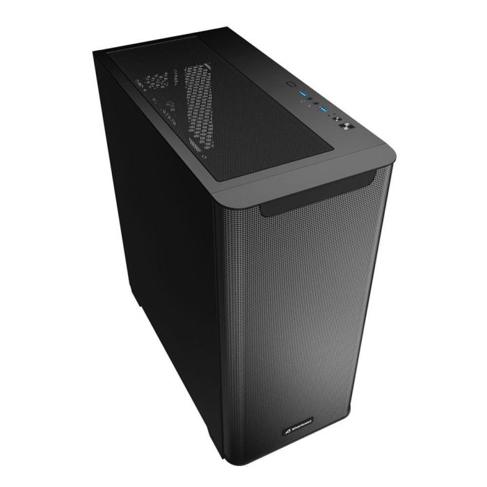 Sharkoon M30 Caja PC Full Tower ATX/E-ATX Negra con Panel Frontal de Rejilla y Soporte Radiador 360mm para Gaming y Oficina 2