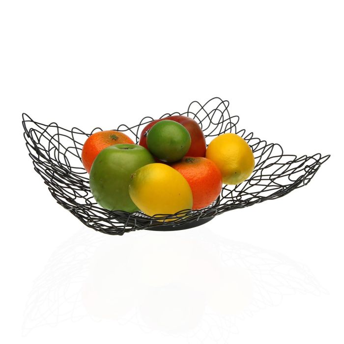 Frutero Negro Versa 29X10CM (2 Unidades) 1 Frutero Negro Versa 29X10CM (2 Unidades) 1