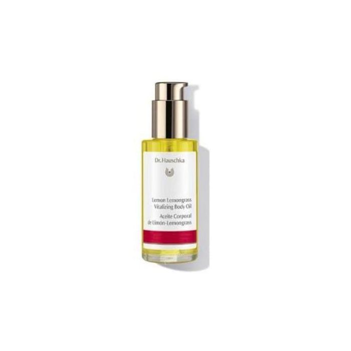 Dr. Hauschka Aceite Corporal de Limón Lemongrass 75 ml - Hidratante y Reafirmante Piel Radiante