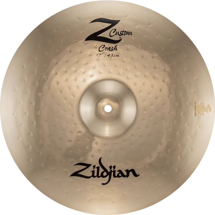 Zildjian 17" Crash Z Custom Plato de Batería Aleación B20 Bronze 1 Zildjian 17" Crash Z Custom Plato de Batería Aleación B20 Bronze 1