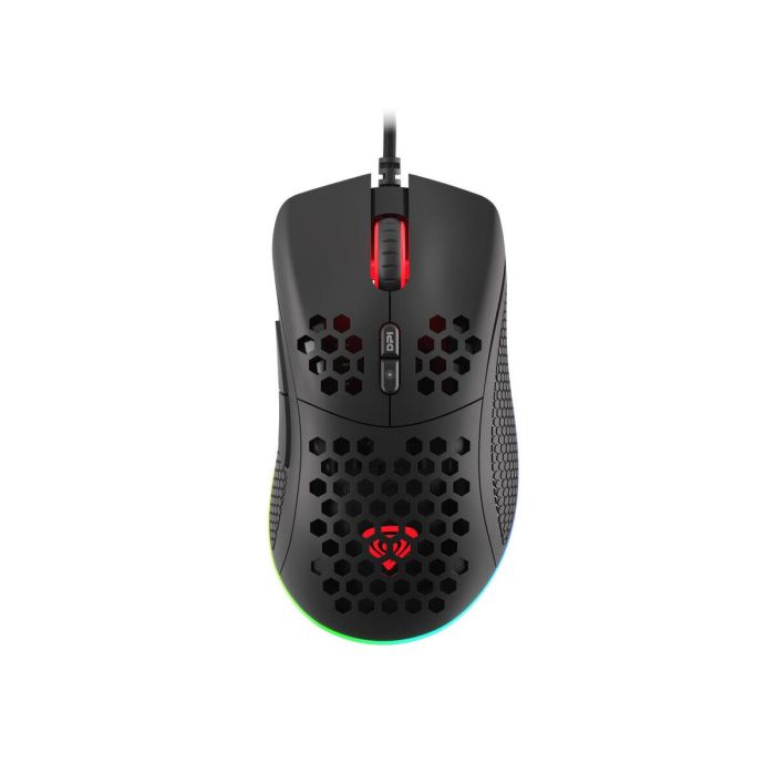 GENESIS Krypton 555 Ratón Gaming Óptico Pixart PAW3333 8000 DPI RGB Ultraligero 70g Ergonómico Mano Derecha USB 1 GENESIS Krypton 555 Ratón Gaming Óptico Pixart PAW3333 8000 DPI RGB Ultraligero 70g Ergonómico Mano Derecha USB 1