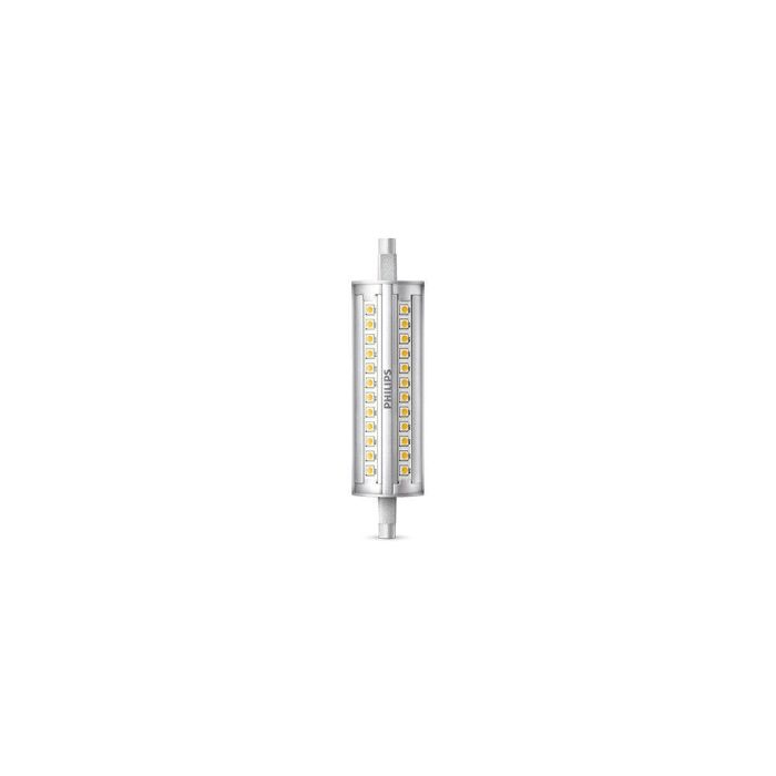 Philips PH-8718699780371 Bombilla LED R7S 118mm Dimable 14W 1600Lm 3000K para Iluminación Interior, Ahorro Energético 1 Philips PH-8718699780371 Bombilla LED R7S 118mm Dimable 14W 1600Lm 3000K para Iluminación Interior, Ahorro Energético 1