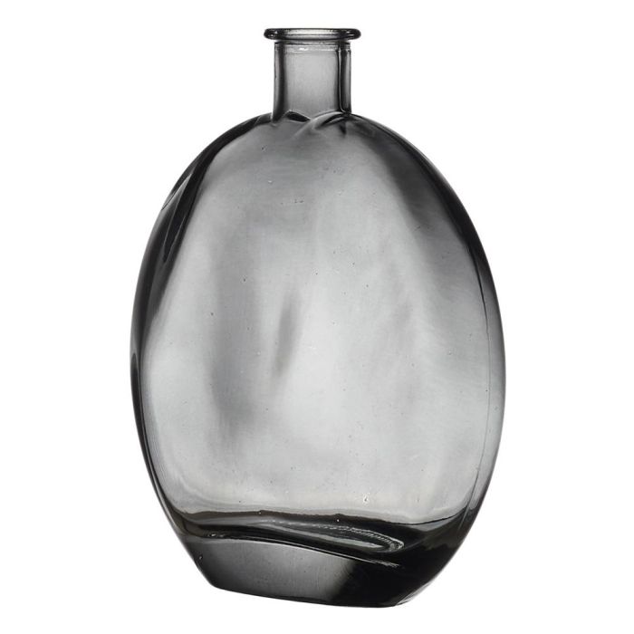 Home Deco Factory Jarrón Vidrio Natural altura 18,5 cm 4