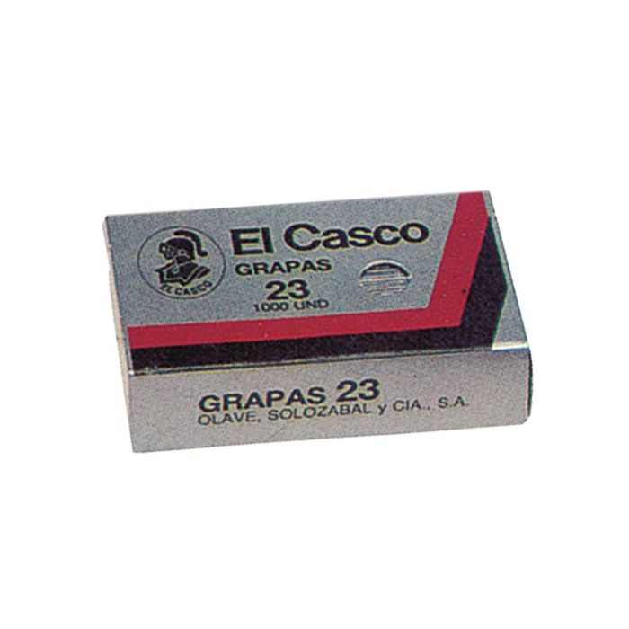 Grapas El Casco Nº23 Caja De 1000 Unidades 1