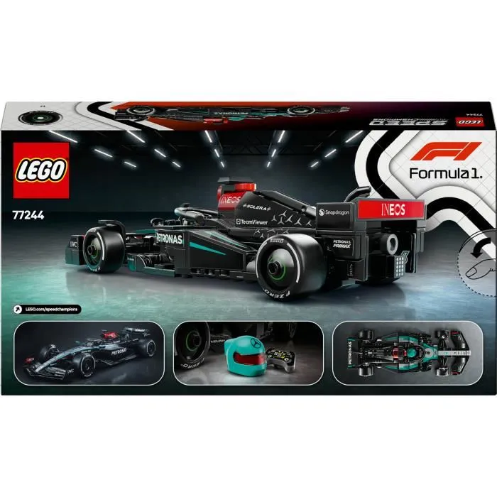 Lego Mercedes-AMG PETRONAS F1 Team Speed Champions 77244, Coche de Carreras, Maqueta, 10+ Años