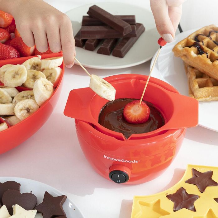 Máquina para Hacer Gominolas y Fondue de Chocolate 2 en 1 Yupot InnovaGoods 12 Máquina para Hacer Gominolas y Fondue de Chocolate 2 en 1 Yupot InnovaGoods 12