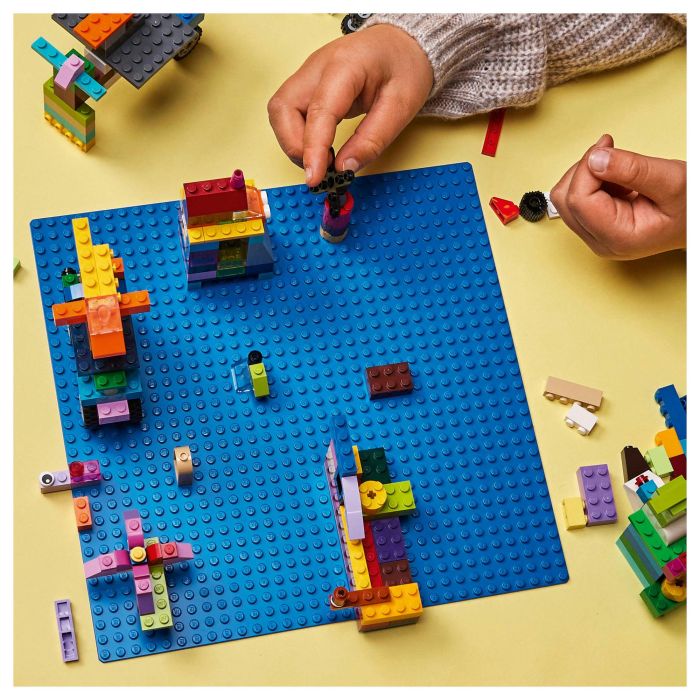 LEGO 11025 Classic The Blue Building Plate 32x32 Base para construir y exhibir 6 LEGO 11025 Classic The Blue Building Plate 32x32 Base para construir y exhibir 6