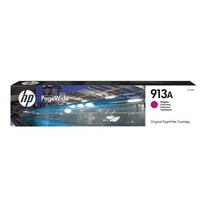 HP Tinta Magenta Nº 913A para PageWide 352Dw-377Dw-477Dw Mfp HP Tinta Magenta Nº 913A para PageWide 352Dw-377Dw-477Dw Mfp