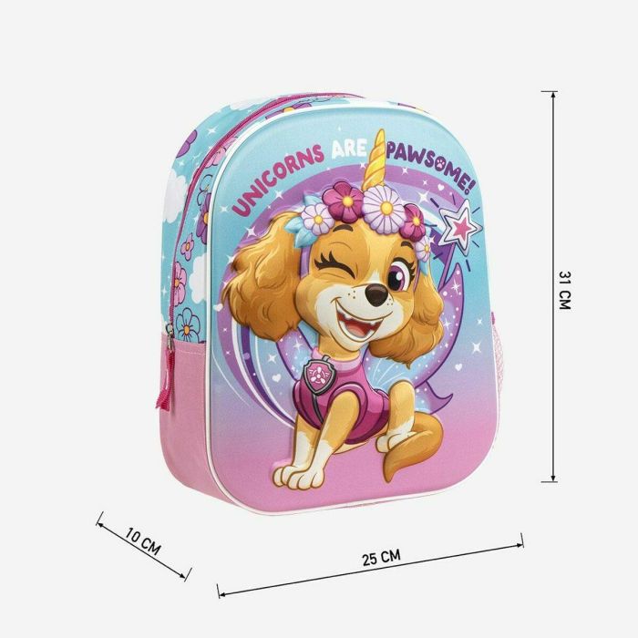 Mochila infantil 3D paw patrol skye 25.0 x 31.0 x 10.0 cm 9 Mochila infantil 3D paw patrol skye 25.0 x 31.0 x 10.0 cm 9