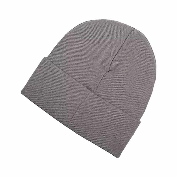 Gorro New Balance Linear Knit Cuffed Gris claro 1