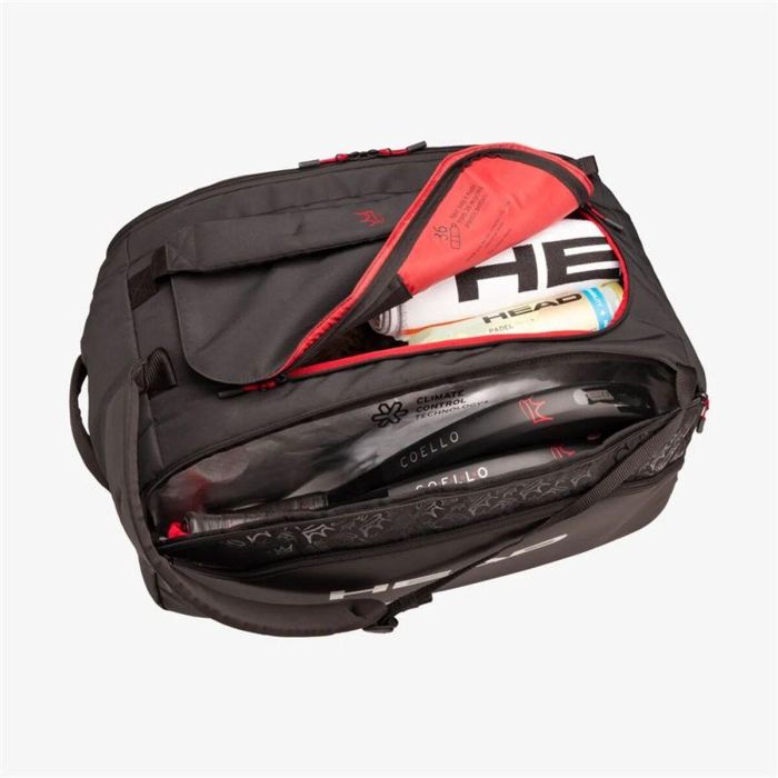 Mochila de Pádel Head Coello Pro X Negro 4