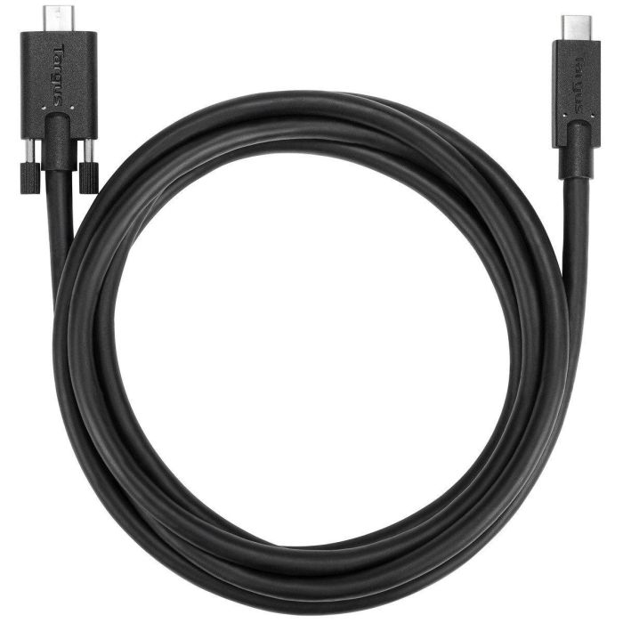 Cable USB-C Targus ACC1122GLX Negro 1,8 m Cable USB-C Targus ACC1122GLX Negro 1,8 m