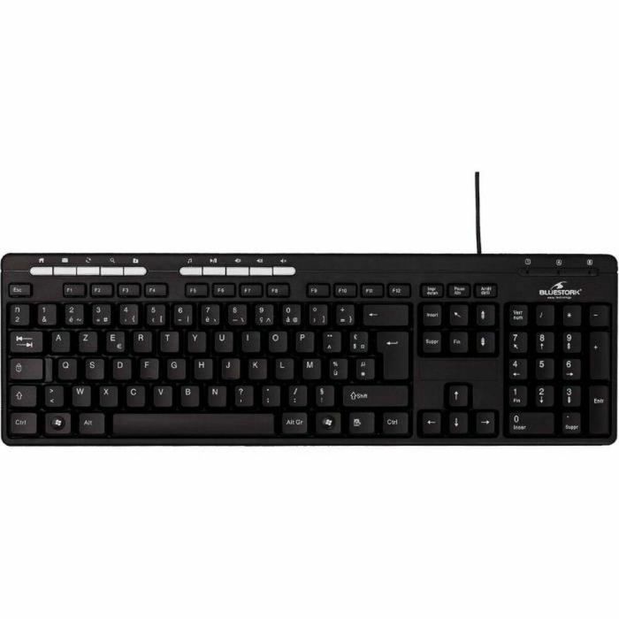 Teclado multimedia Bluestork BS-KB-MEDIAFIRST