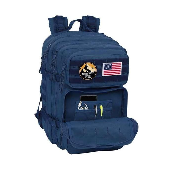 Mochila Safta Militar Portatil 15,6-' Basics Marino 300x230x480 mm Mochila Safta Militar Portatil 15,6-' Basics Marino 300x230x480 mm