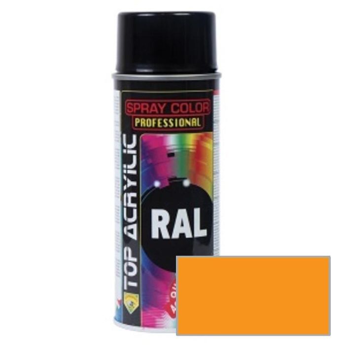 TOP ACRYLIC Spray Acrílico Amarillo Cromo RAL-1007 400ml