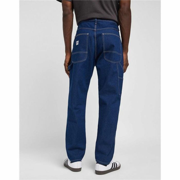 Pantalones Vaqueros Hombre Lee Carpenter 32 Azul 3