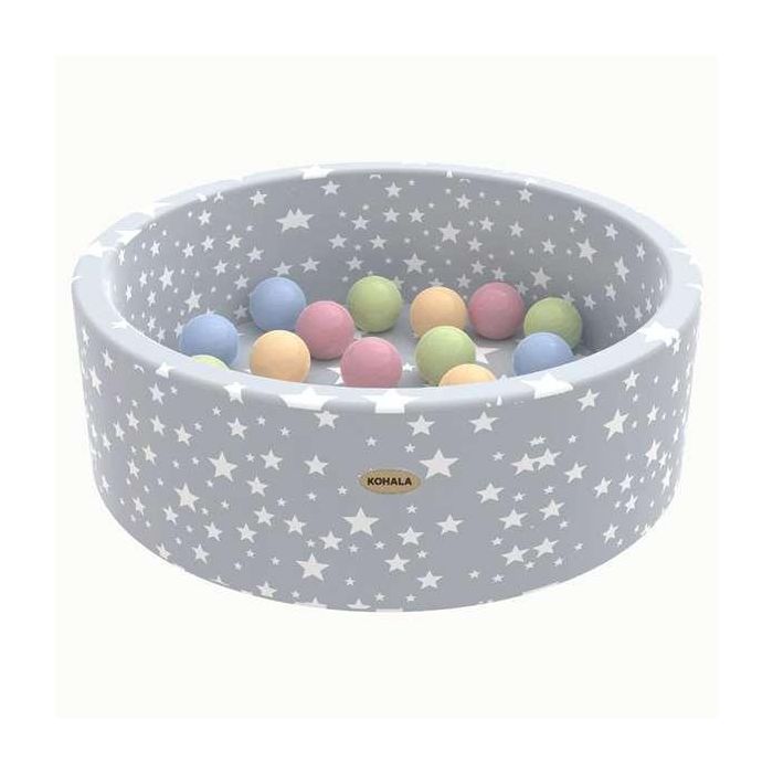 Piscina de bolas para niños con 100 bolas 90*90*30 cm Piscina de bolas para niños con 100 bolas 90*90*30 cm