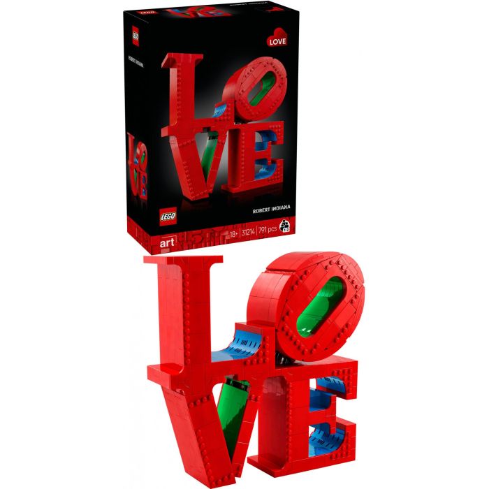 LEGO 31214 Art LOVE Set de Construcción para Adultos - Decoración y Regalo para Parejas 2 LEGO 31214 Art LOVE Set de Construcción para Adultos - Decoración y Regalo para Parejas 2