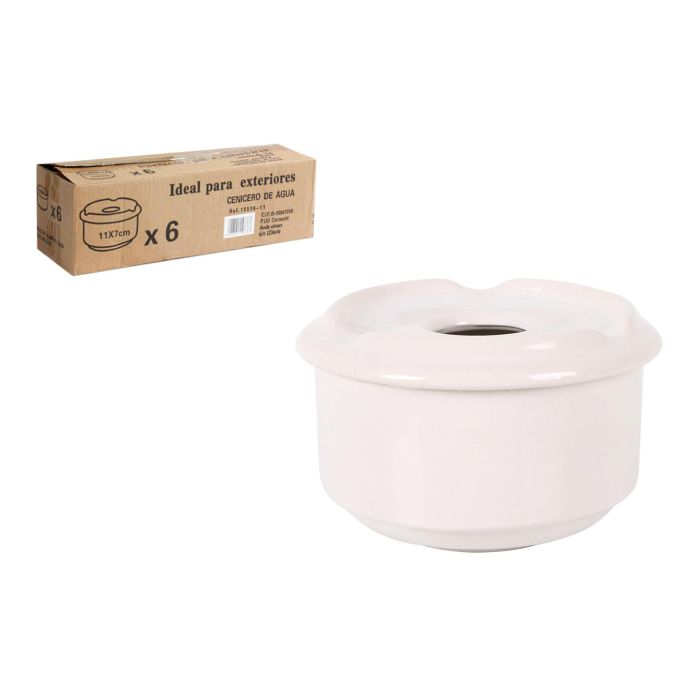 La Mediterranea Cenicero de Agua para Hostelería, ideal para uso profesional, 11 x 11 x 7 cm, 390 g (48 Unidades) La Mediterranea Cenicero de Agua para Hostelería, ideal para uso profesional, 11 x 11 x 7 cm, 390 g (48 Unidades)