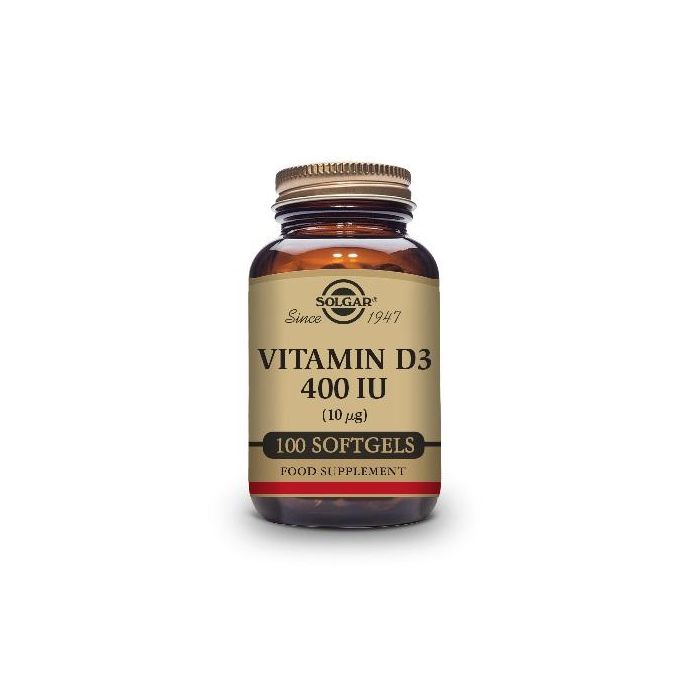 Vitamina D3 400 Ui 100 Caps. Blandas