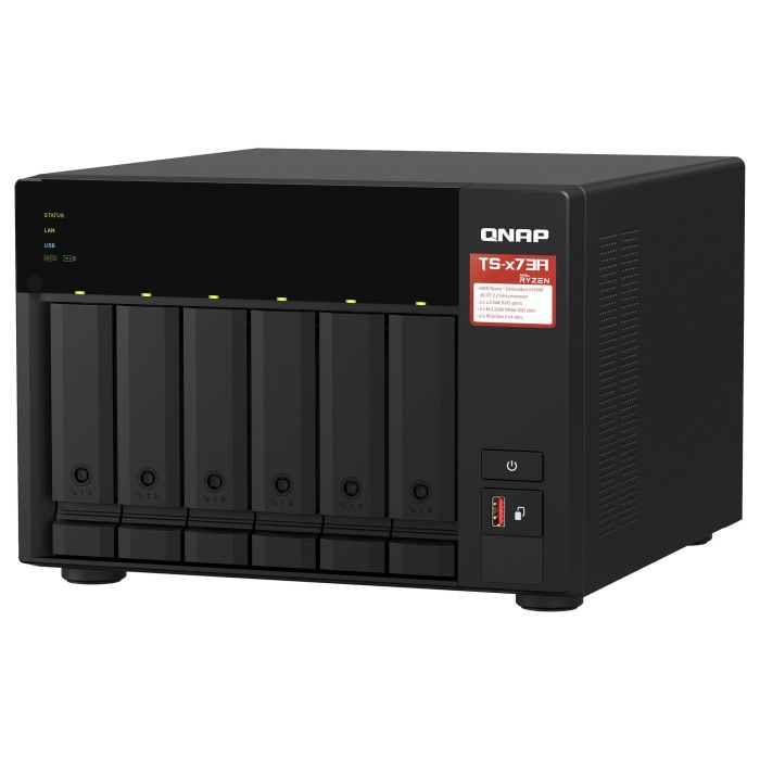 QNAP TS-673A-8G NAS 6 Bahías 3.5"-2.5" 8GB DDR4 Torre 3