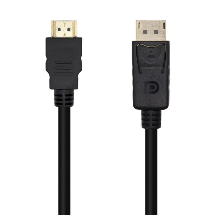 AISENS - CABLE CONVERSOR DISPLAYPORT A HDMI, DP/M-HDMI/M, NEGRO, 3.0M 3