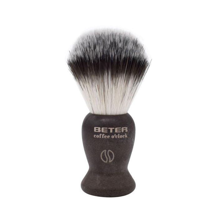Beter COFFEE O'CLOCK Brocha de Afeitar Sostenible, Mango Café Molido y Plástico Reciclado, Cerdas Sintéticas Suaves para Hombre, 1 ud 0 Beter COFFEE O'CLOCK Brocha de Afeitar Sostenible, Mango Café Molido y Plástico Reciclado, Cerdas Sintéticas Suaves para Hombre, 1 ud 0