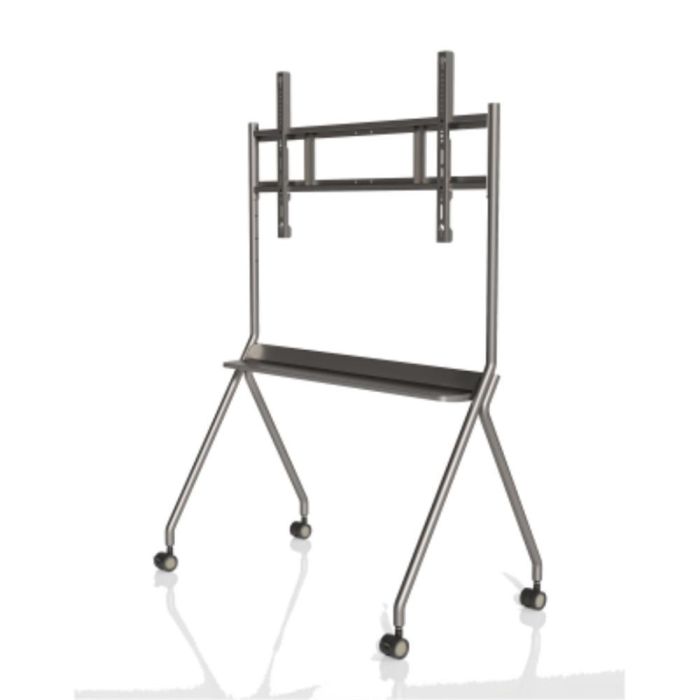 Dahua Soporte para Pantalla PKC-MS0A, Piso con Ruedas, Hasta 125 kg, para Pantallas de 55" a 75"
