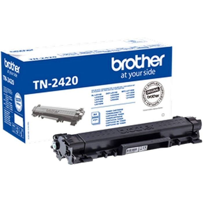 Tóner Brother TN-2420 Negro 1 Tóner Brother TN-2420 Negro 1