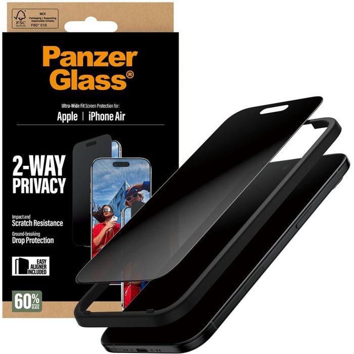 PanzerGlass 2-Way Privacy Schutzglas iPhone Air/UWF 5 PanzerGlass 2-Way Privacy Schutzglas iPhone Air/UWF 5