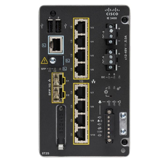 Switch CISCO IE-3400-8T2S-E Switch CISCO IE-3400-8T2S-E