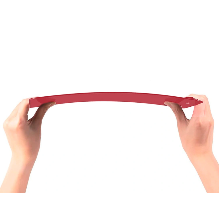 Q-connect Portanotas Din A4 Rojo Plástico 50% Reciclado Grosor 2,1 mm 6