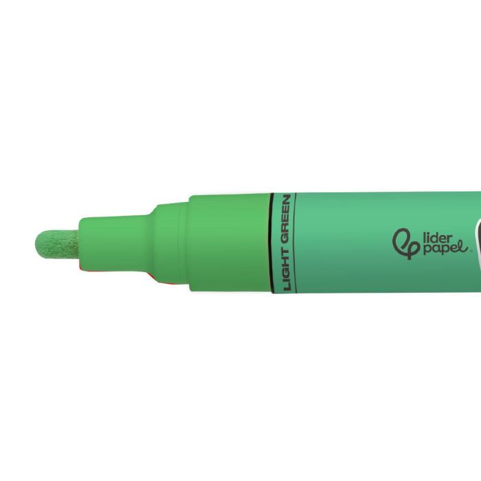 Rotulador Liderpapel Acrylic Base Agua Todo Tipo De Superficie Punta Redonda 3 mm Verde Claro 2 Rotulador Liderpapel Acrylic Base Agua Todo Tipo De Superficie Punta Redonda 3 mm Verde Claro 2