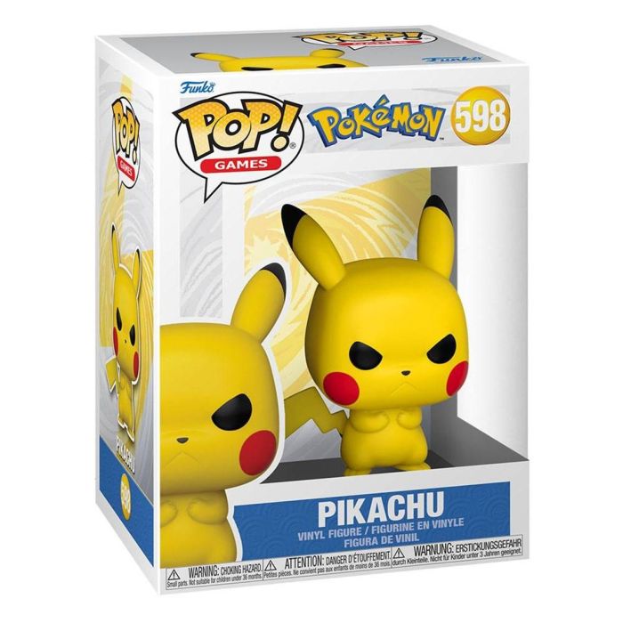 Funko Pop Pokemon Pikachu Gruñon 65043 2 Funko Pop Pokemon Pikachu Gruñon 65043 2