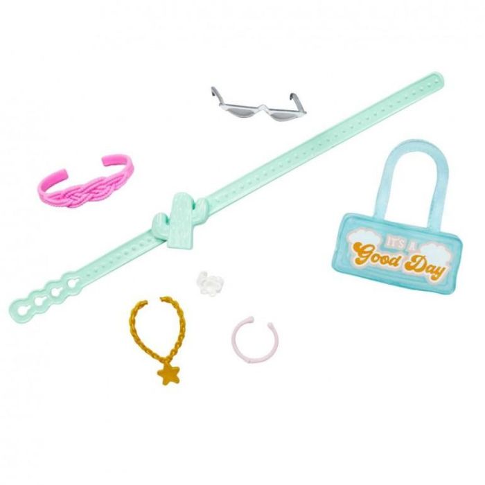 Mattel Muñeca Barbie Mono Rosa con Accesorios de Moda - Incluye Bolso, Gafas de Sol y Más 3 Mattel Muñeca Barbie Mono Rosa con Accesorios de Moda - Incluye Bolso, Gafas de Sol y Más 3