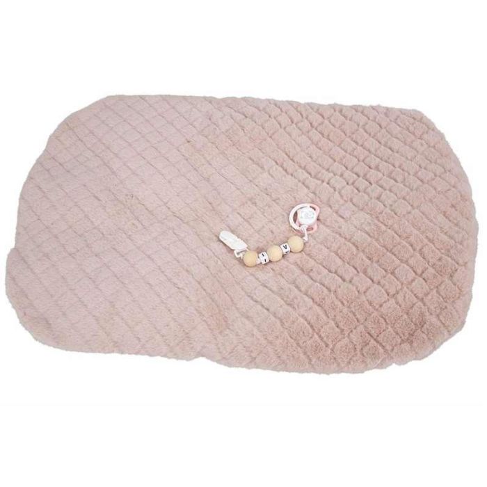 Muñecas Arias Muñeca Reborn Arias 38 cm Maitane Rosa con Manta para Niños de 3 Años, Idioma Español