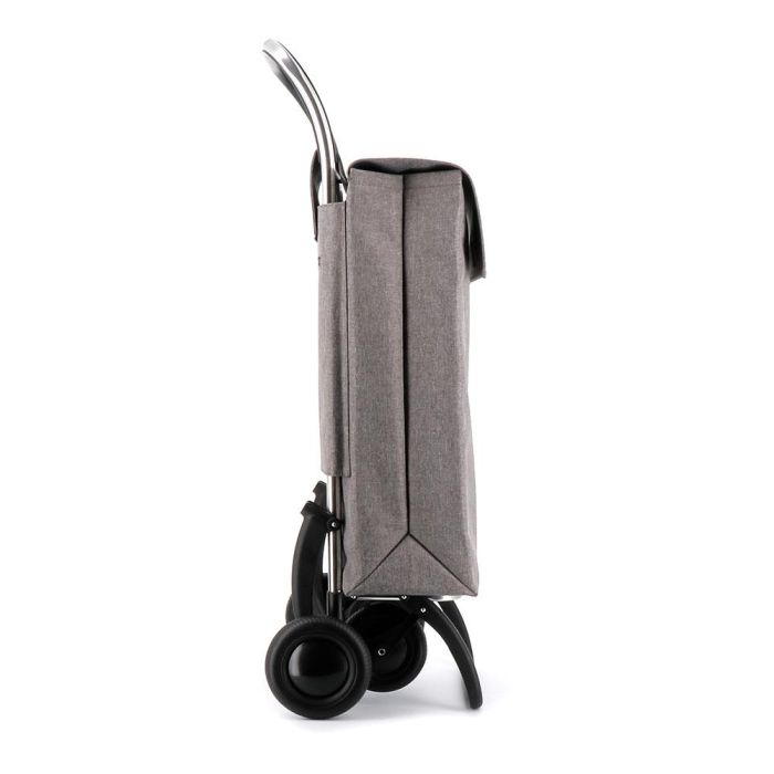 Rolser Carro de la compra sbelta tweed 4.2 Gris 44L Aluminio Plegable Soporte Delantero Carga 50kg 1