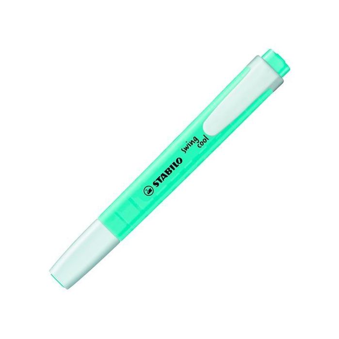 Stabilo Marcador Fluorescente Swing Cool Pastel Turquesa Caja 10 Ud Stabilo Marcador Fluorescente Swing Cool Pastel Turquesa Caja 10 Ud